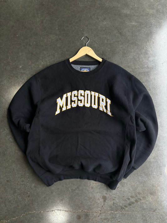 Vintage 90’s Missouri U Crewneck (XXL)