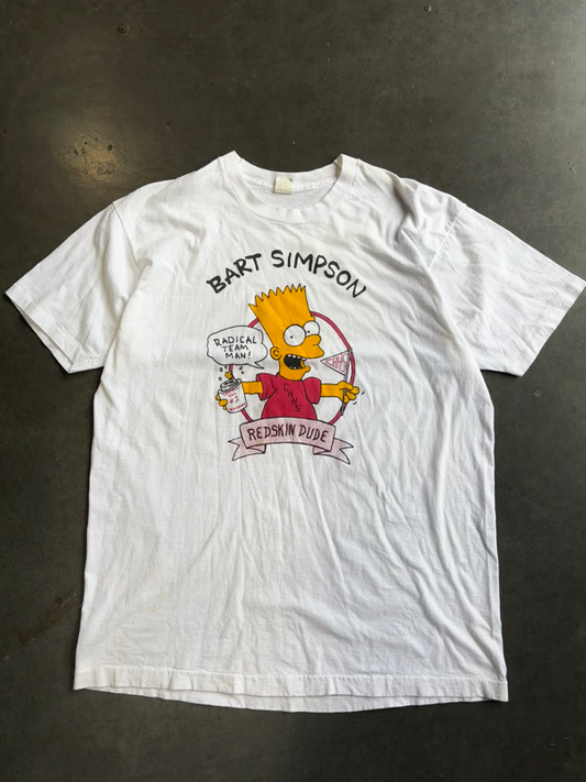 Vintage Bart Simpsons Redskins Tee (XL)