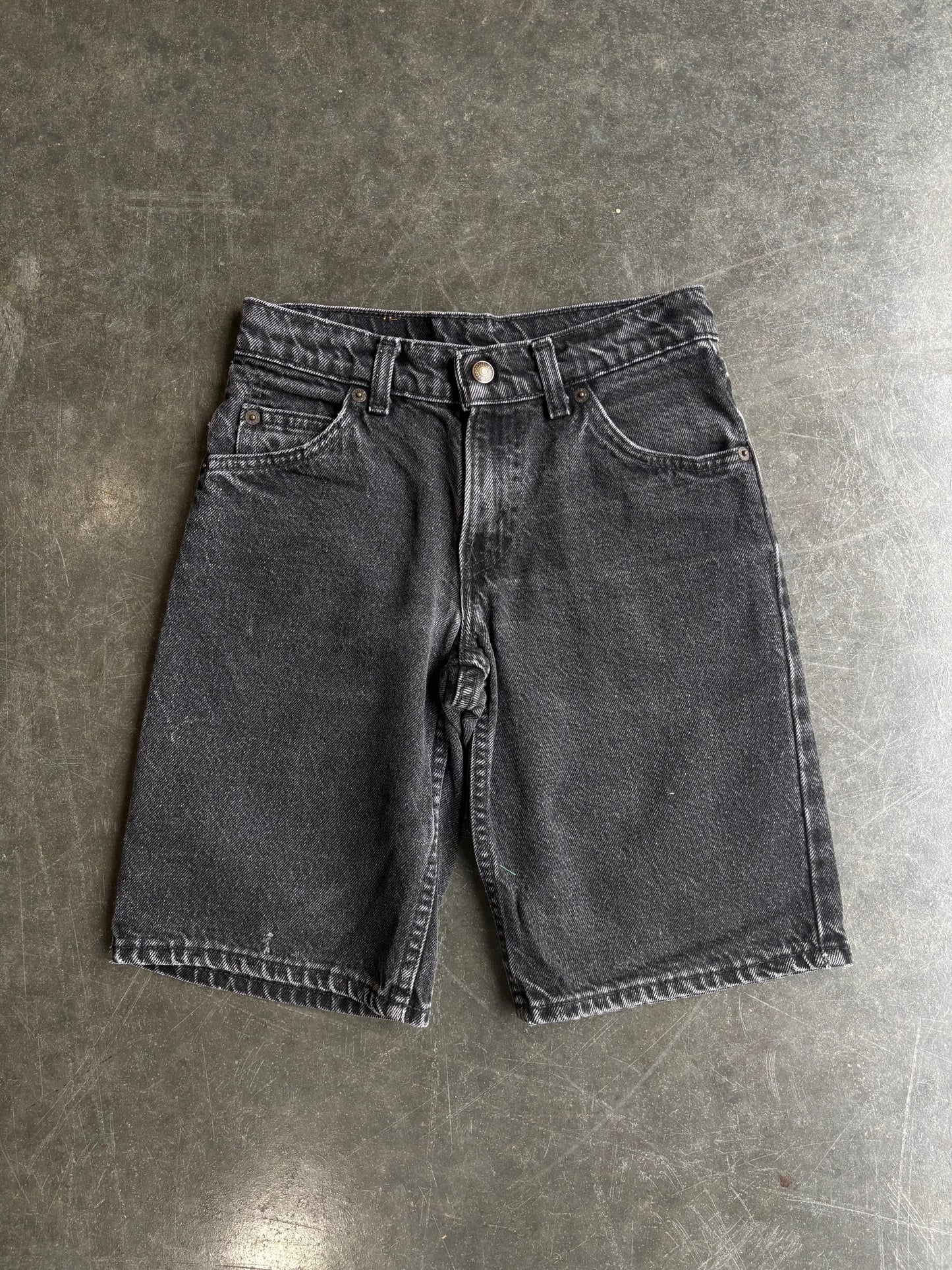 Vintage Orange Tab Levi Jorts (24”)
