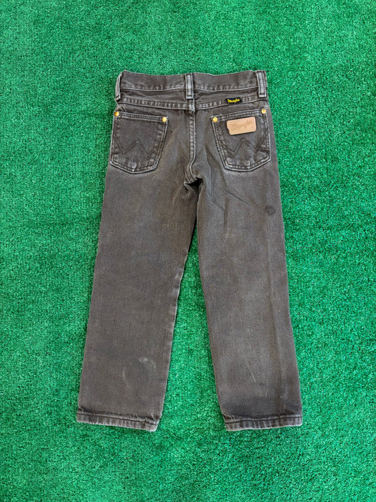 Kids Vintage Wrangler Brown Denim (5T)
