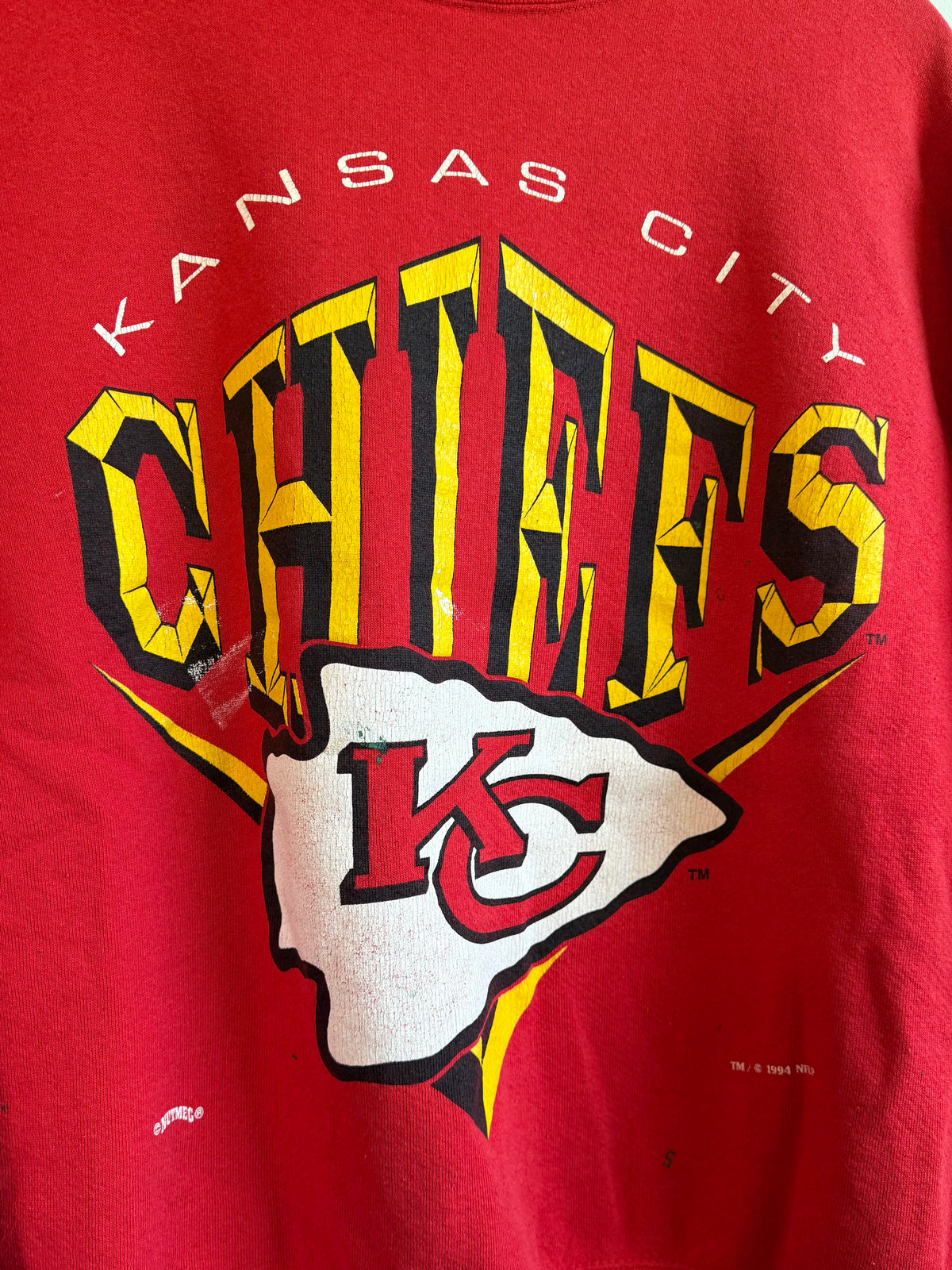 Vintage 90’s Kansas City Chiefs Crewneck Sweatshirt (M)