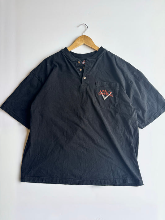 Vintage Harley Davidson Pocket Tee (XXL)