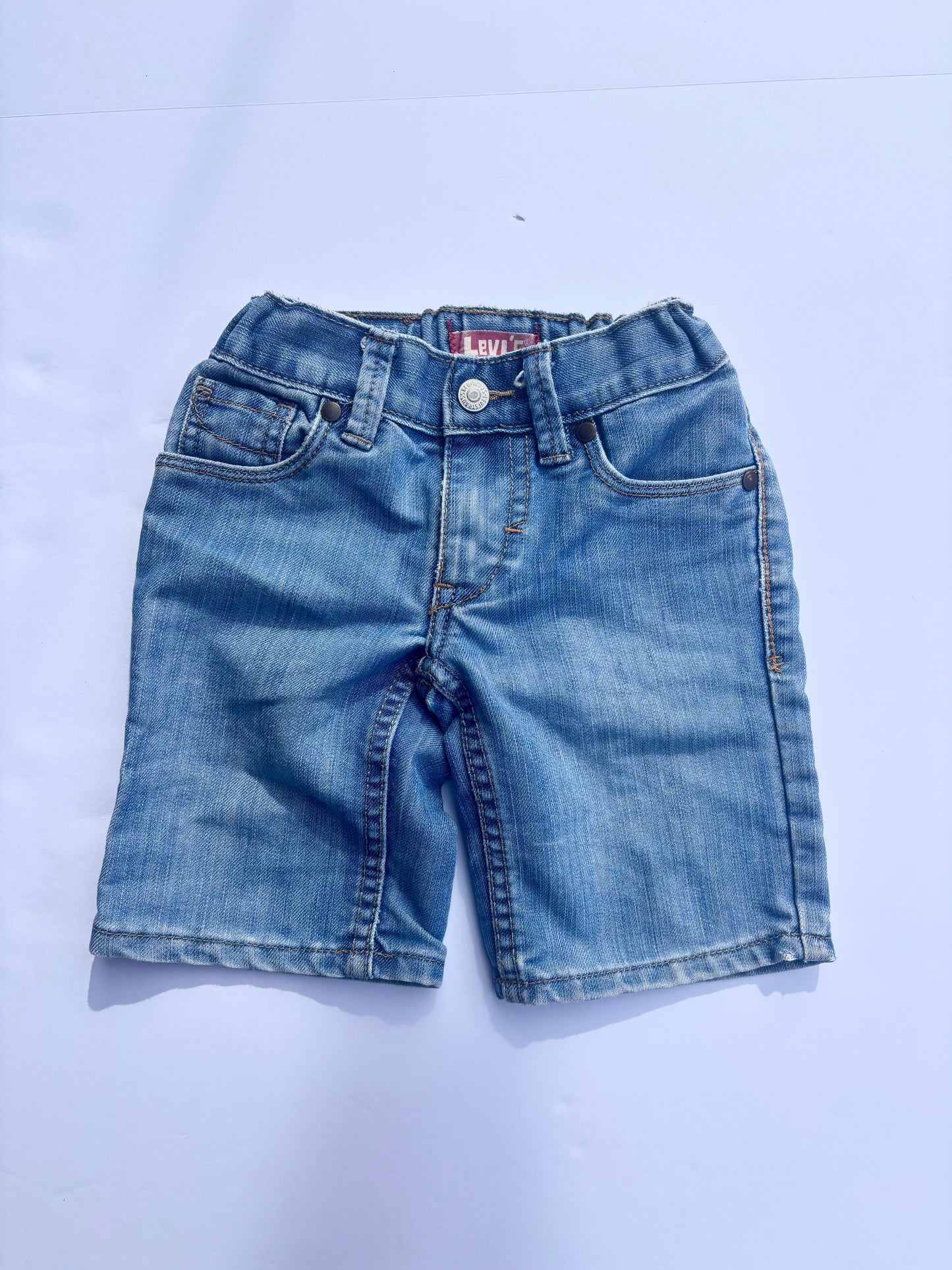 Kids Levi Denim Shorts (3T)