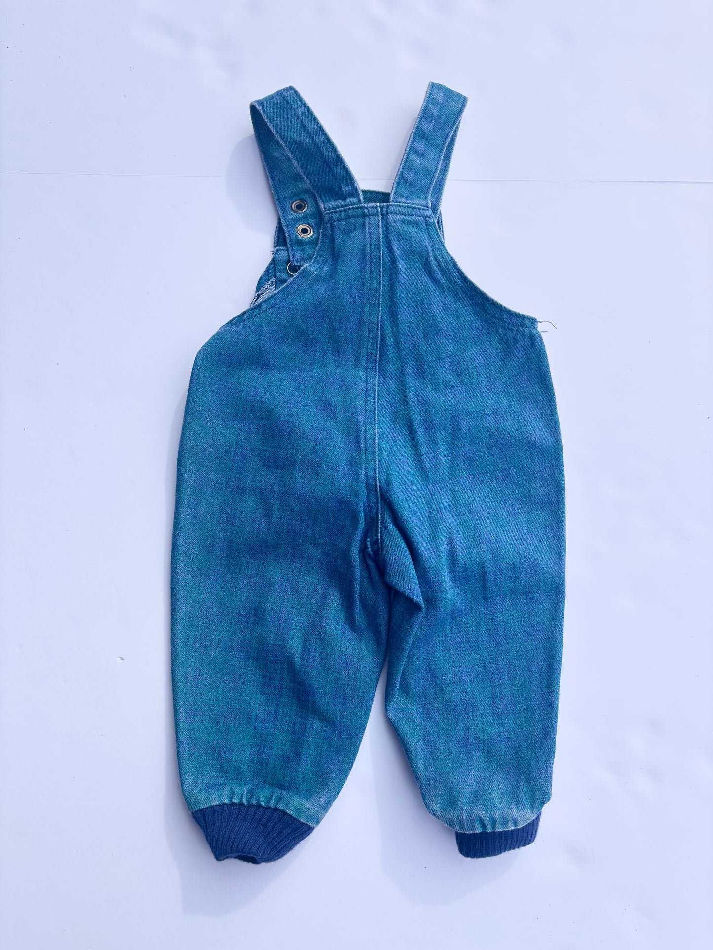 Kids Vintage Plaid Overalls (12MO)