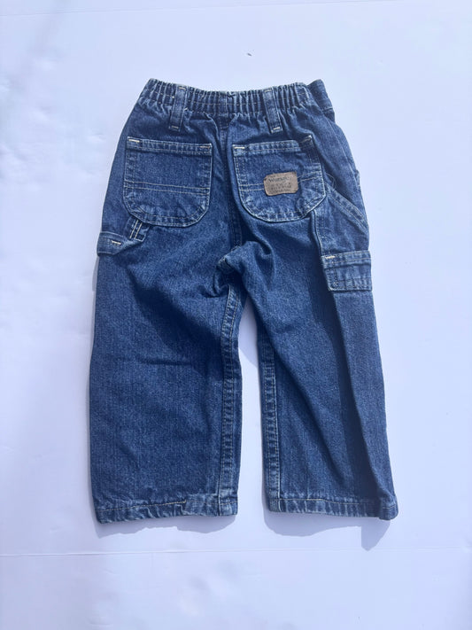 Kids Vintage Wrangler Cargos (2T)