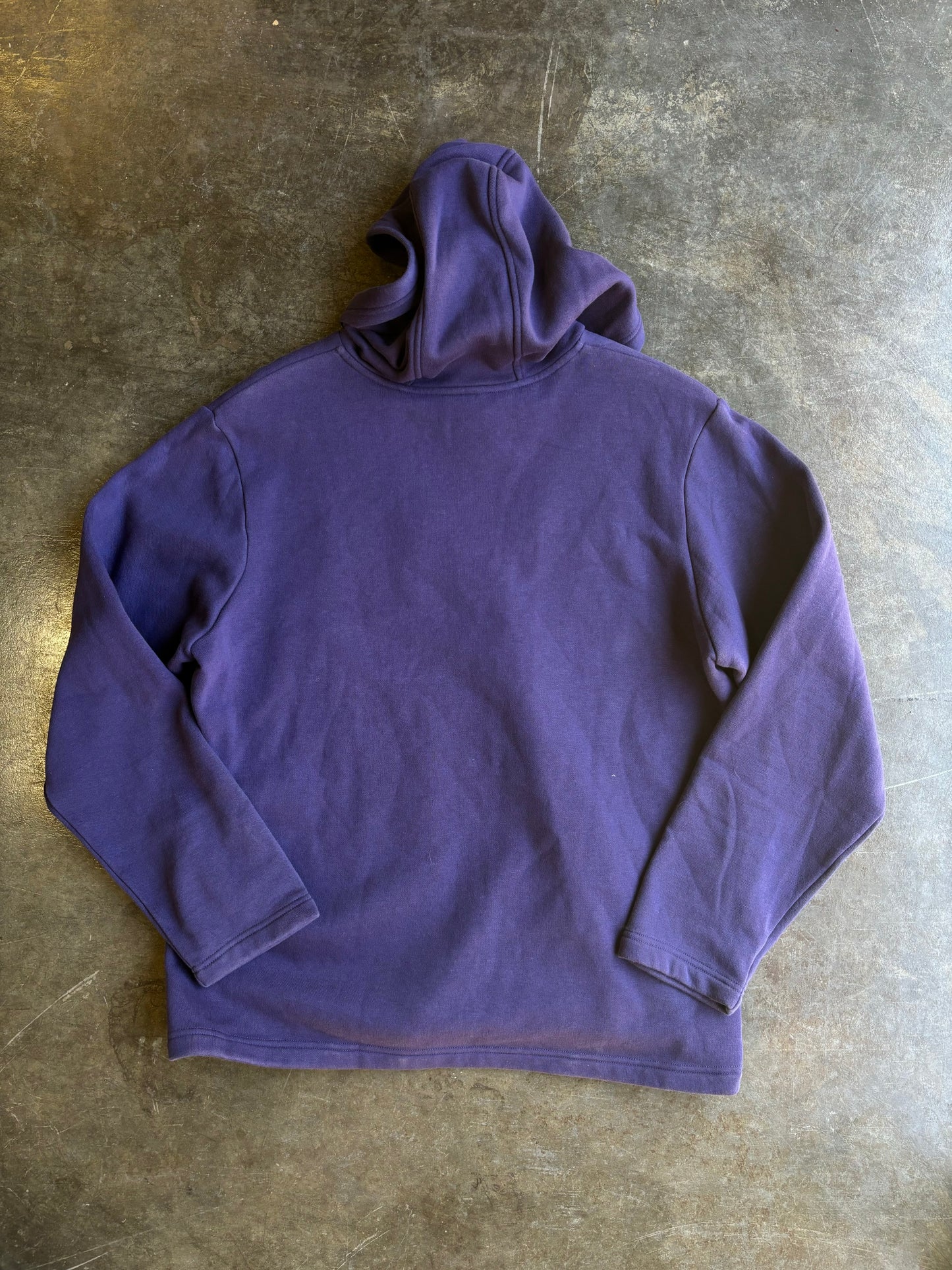 Vintage 00’s Purple Adidas Spellout Hoodie (XL)