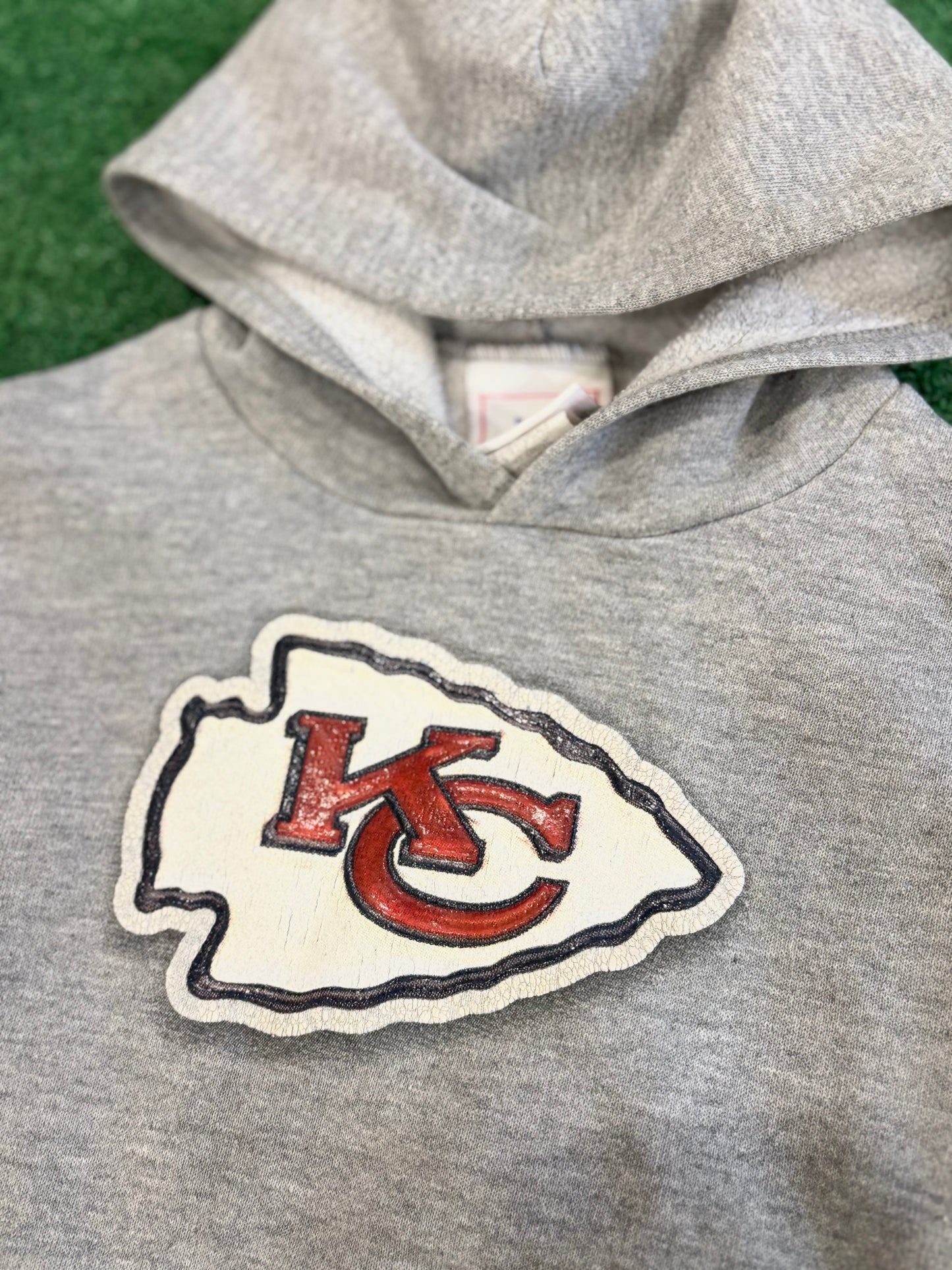 Kids Vintage KC Chiefs Hoodie (7T)