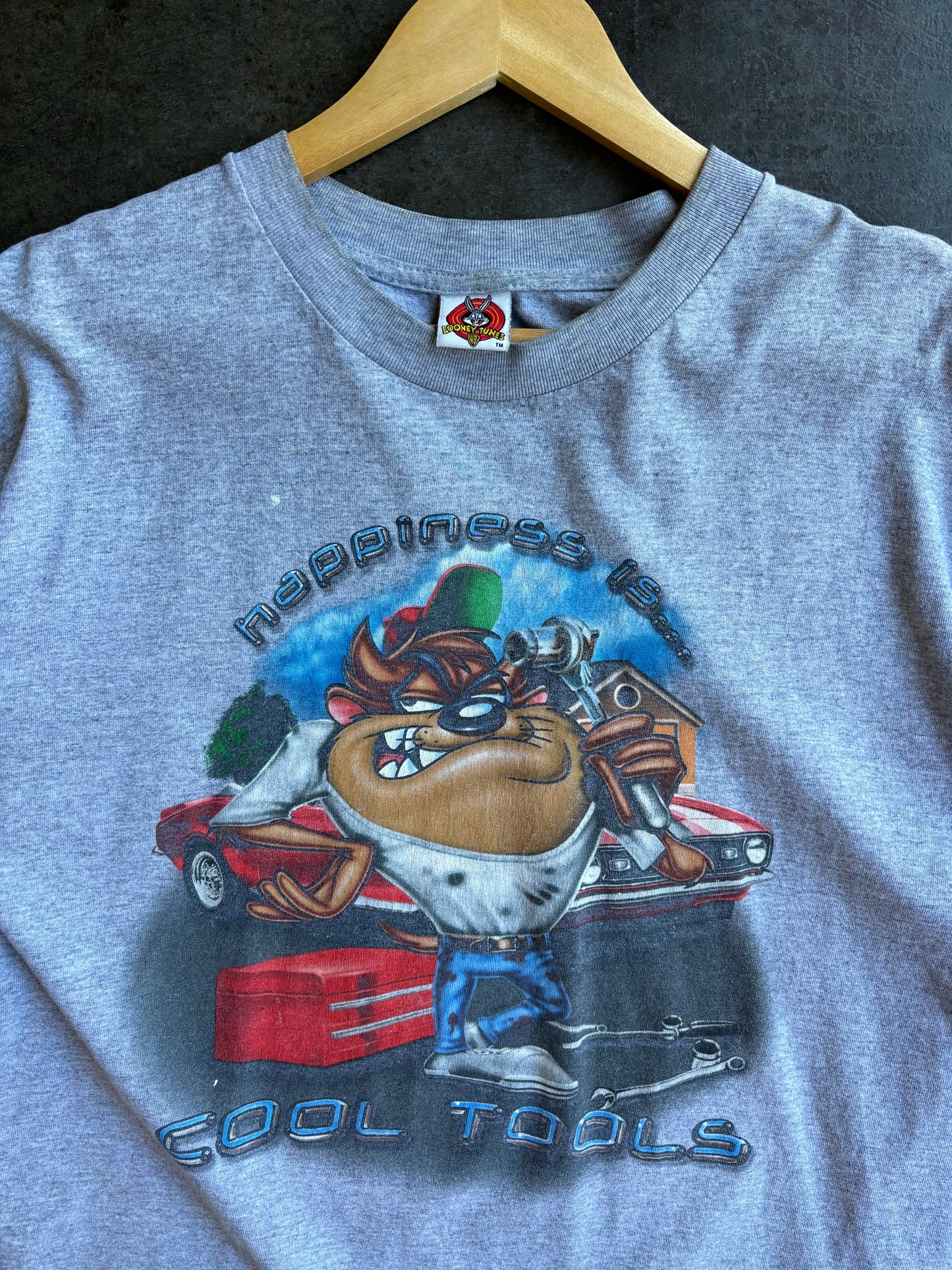 Vintage Looney Tunes Taz Tools Tee (XL)