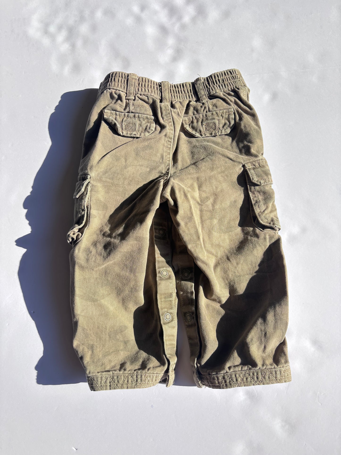 Kids Vintage Camo Cargo Pants (2T)
