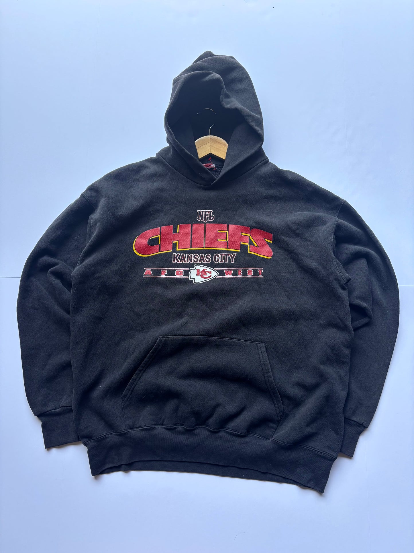 Vintage 90’s KC Chiefs Hoodie (L)