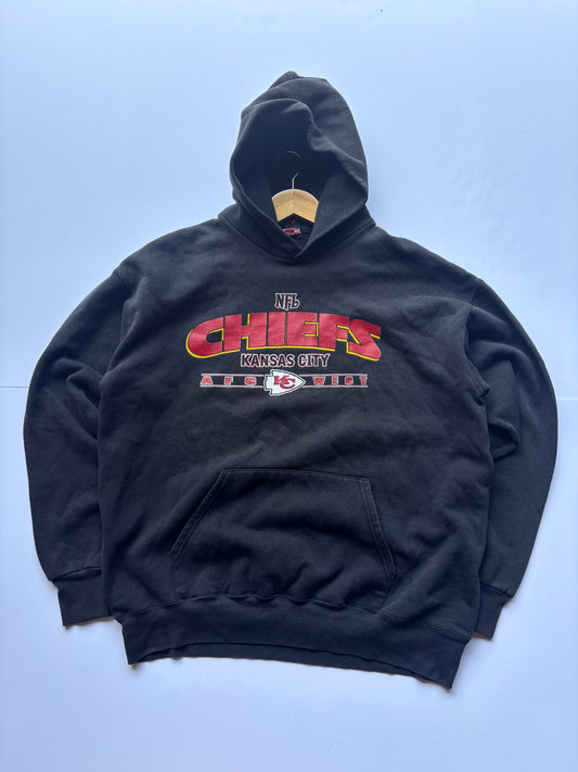 Vintage 90’s KC Chiefs Hoodie (L)