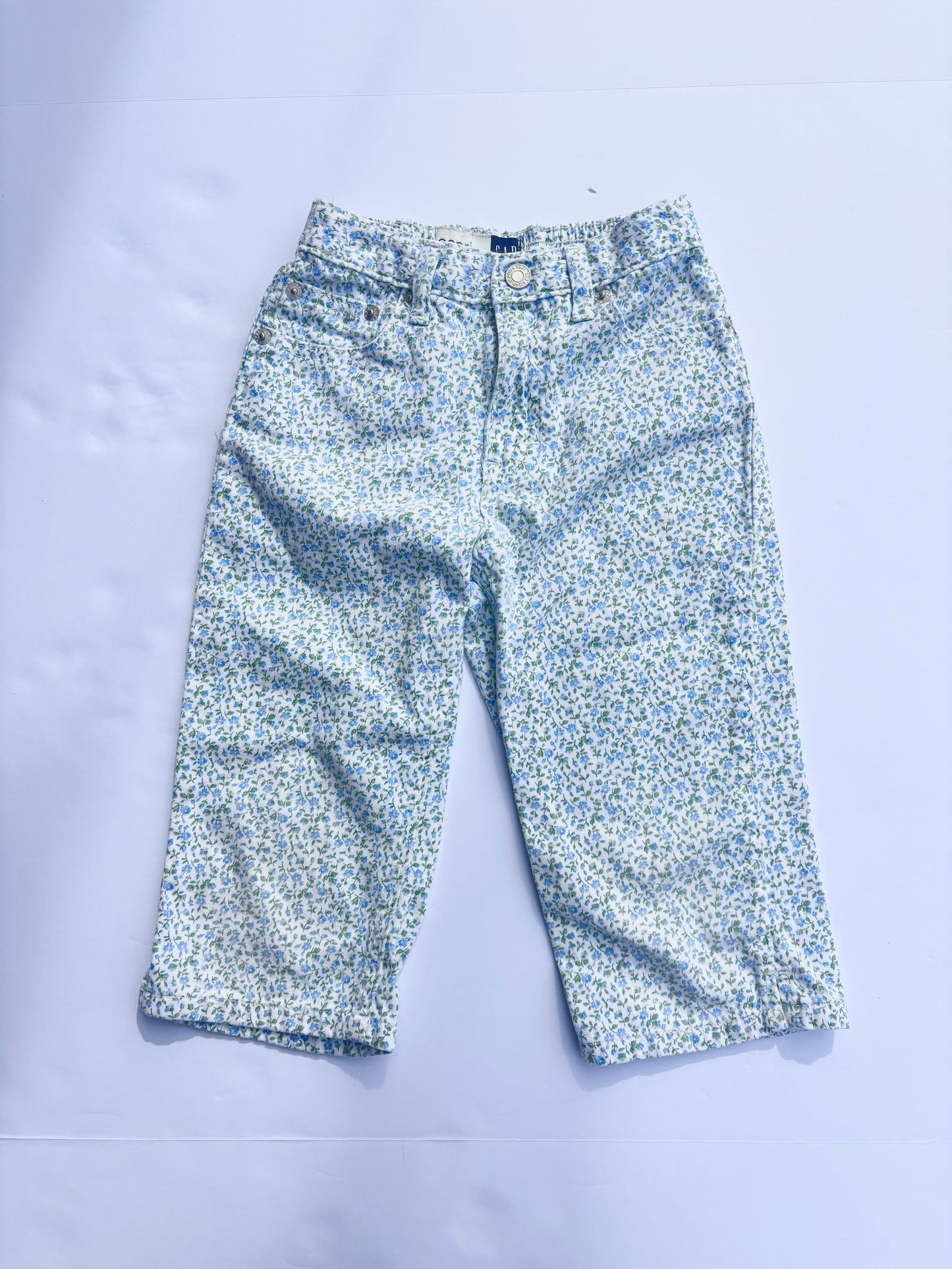 Kids Vintage GAP Floral Pants (5T)