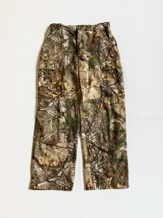 Vintage Camo Cargo Pants (27”x30”)