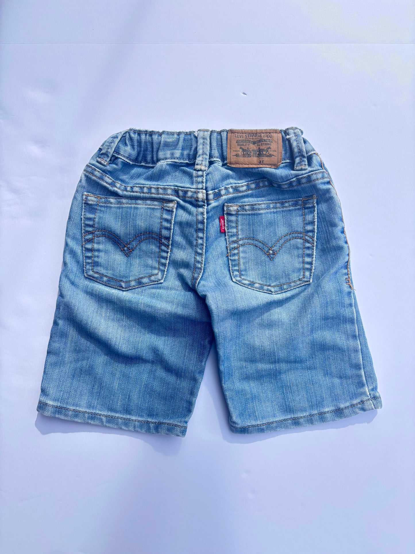 Kids Levi Denim Shorts (3T)
