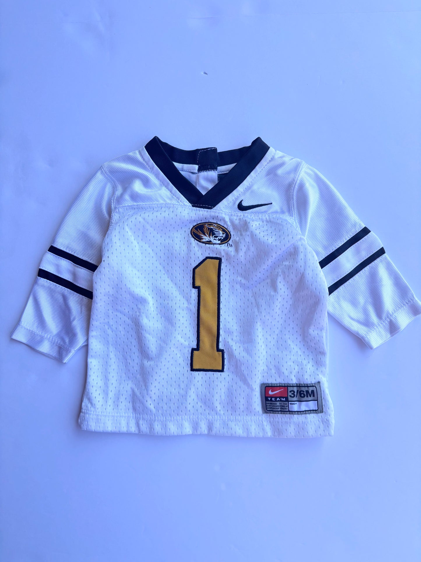 Kids Vintage Nike Mizzou Jersey (3-6mo)