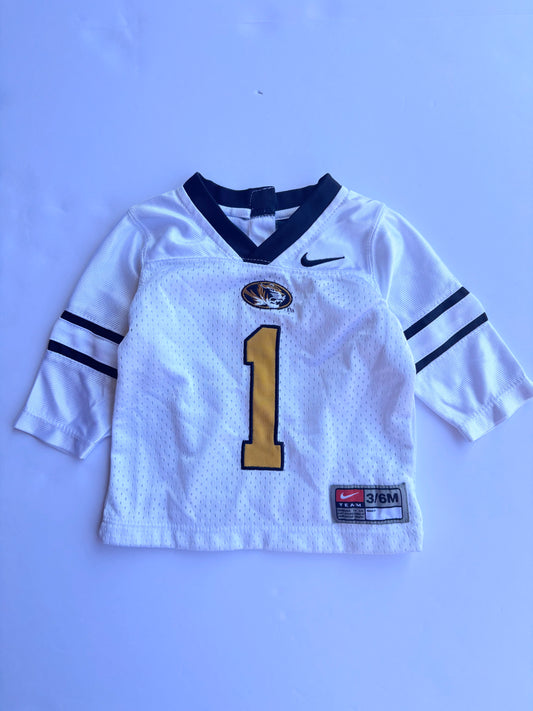 Kids Vintage Nike Mizzou Jersey (3-6mo)