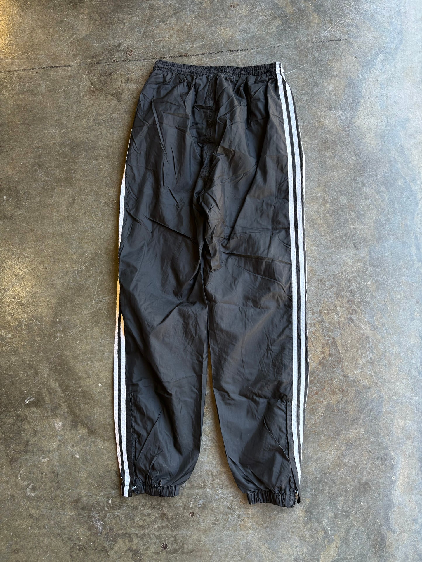 Vintage 90’s Adidas Black Stripe Track Pants (S)