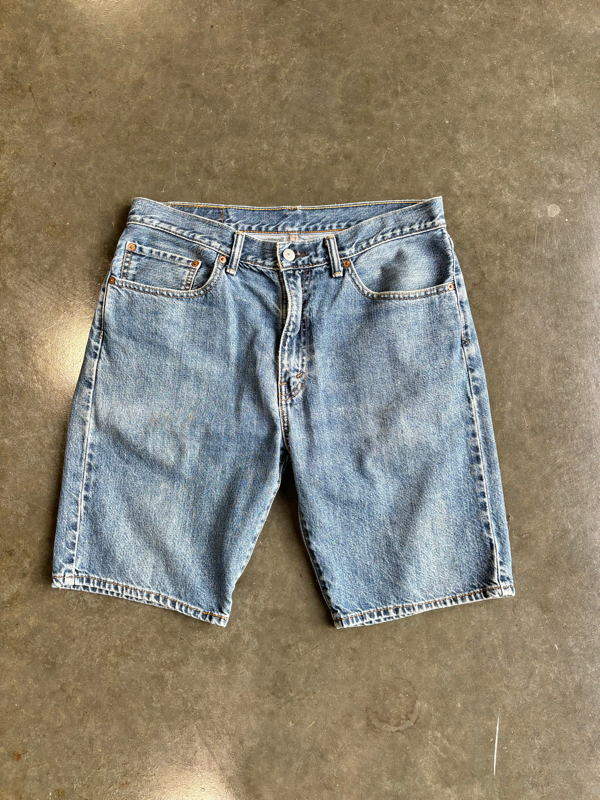 Reworked Levi 505 8-Ball Jorts (34”)