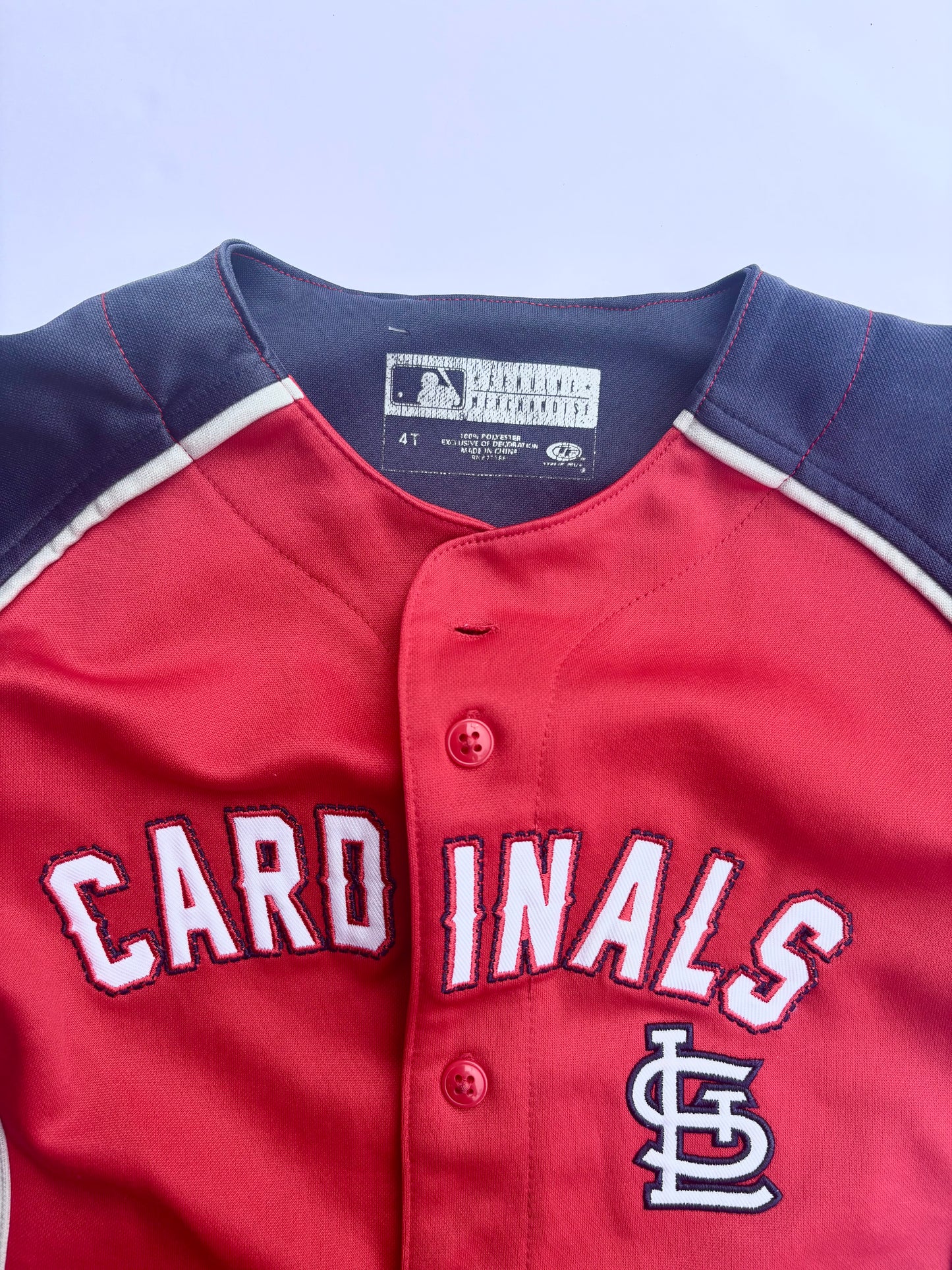 Kids Vintage Cardinals Jersey (4T)