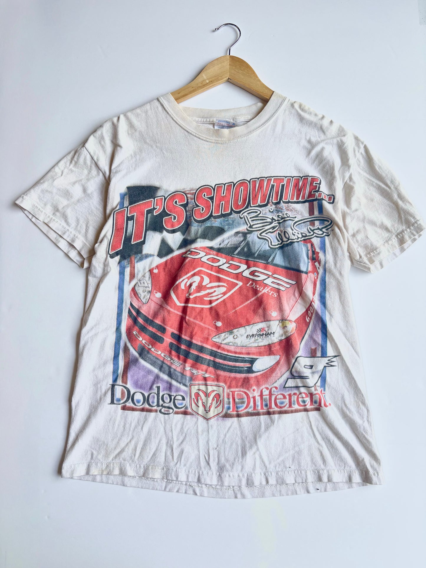 Vintage Nascar Dodge Double Side Tee (M)