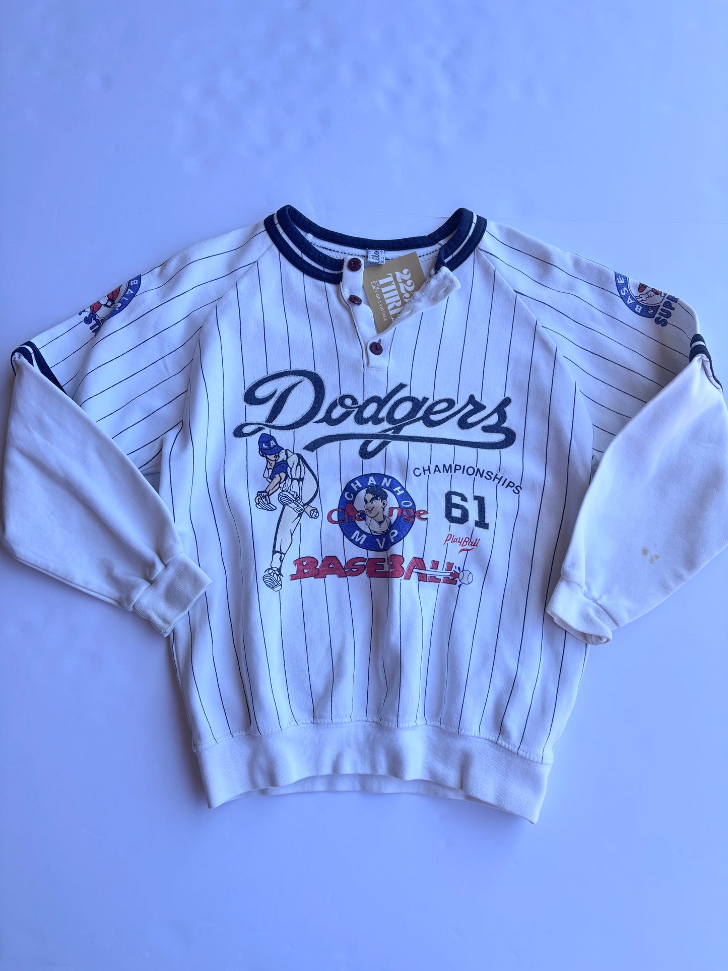 Kids Vintage Dodgers Sweatshirt (6/7T)