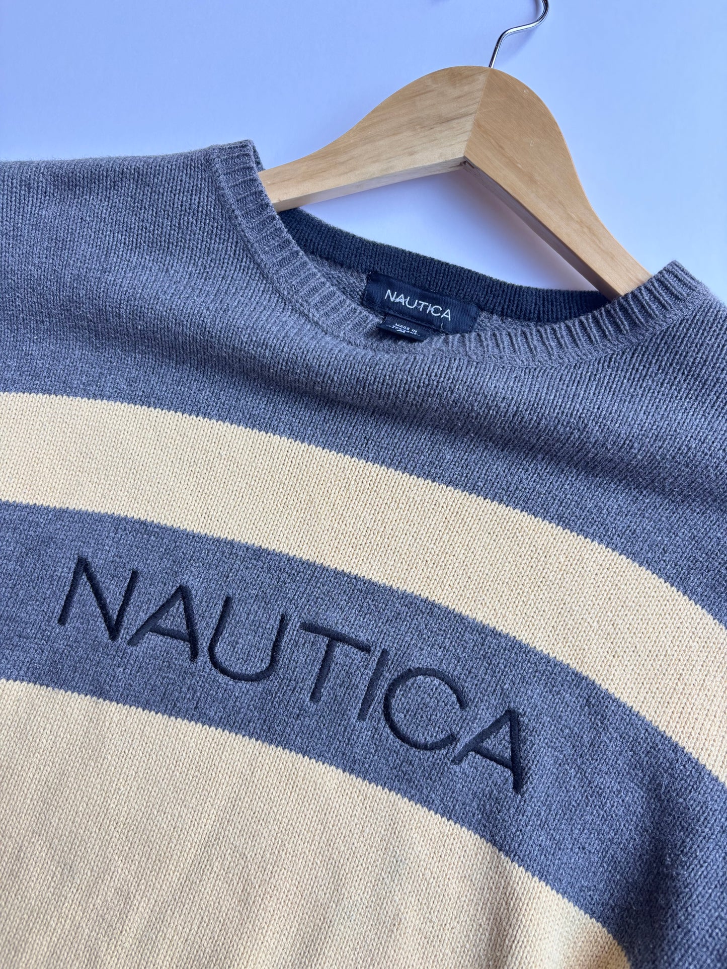 Vintage Nautica Pastel Sweater ( M)
