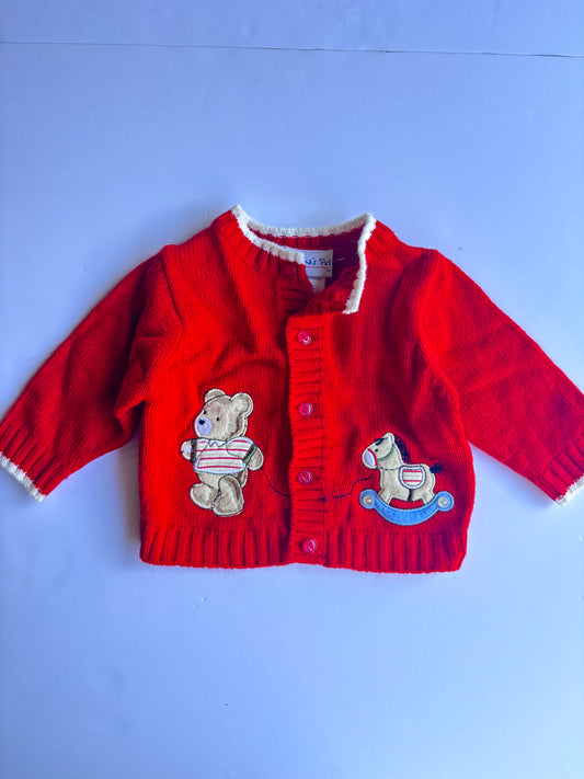Kids Vintage Patchwork Toy Sweater (6mo)