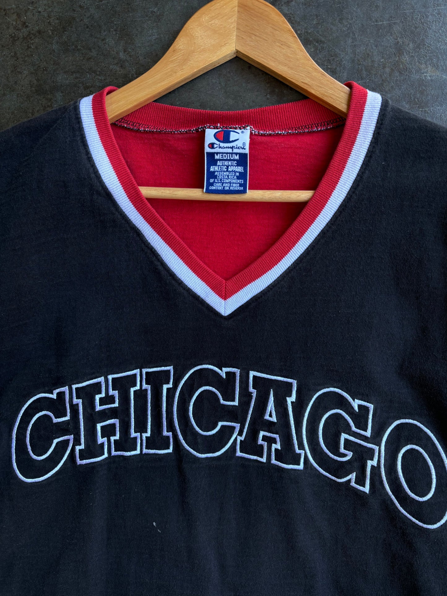 Vintage 90’s Chicago Bulls Champion Heavyweight Tee (M/L)