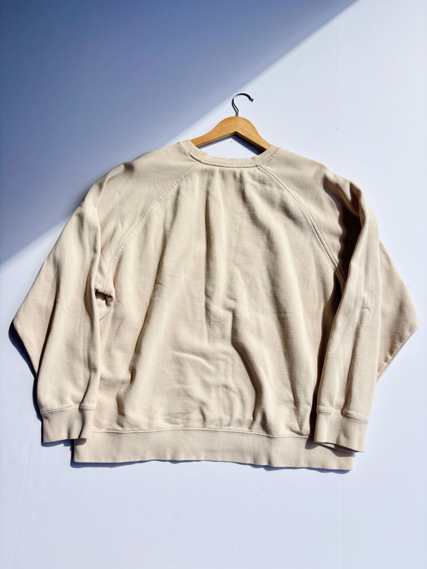 Vintage Nike Cream Crewneck (XL)