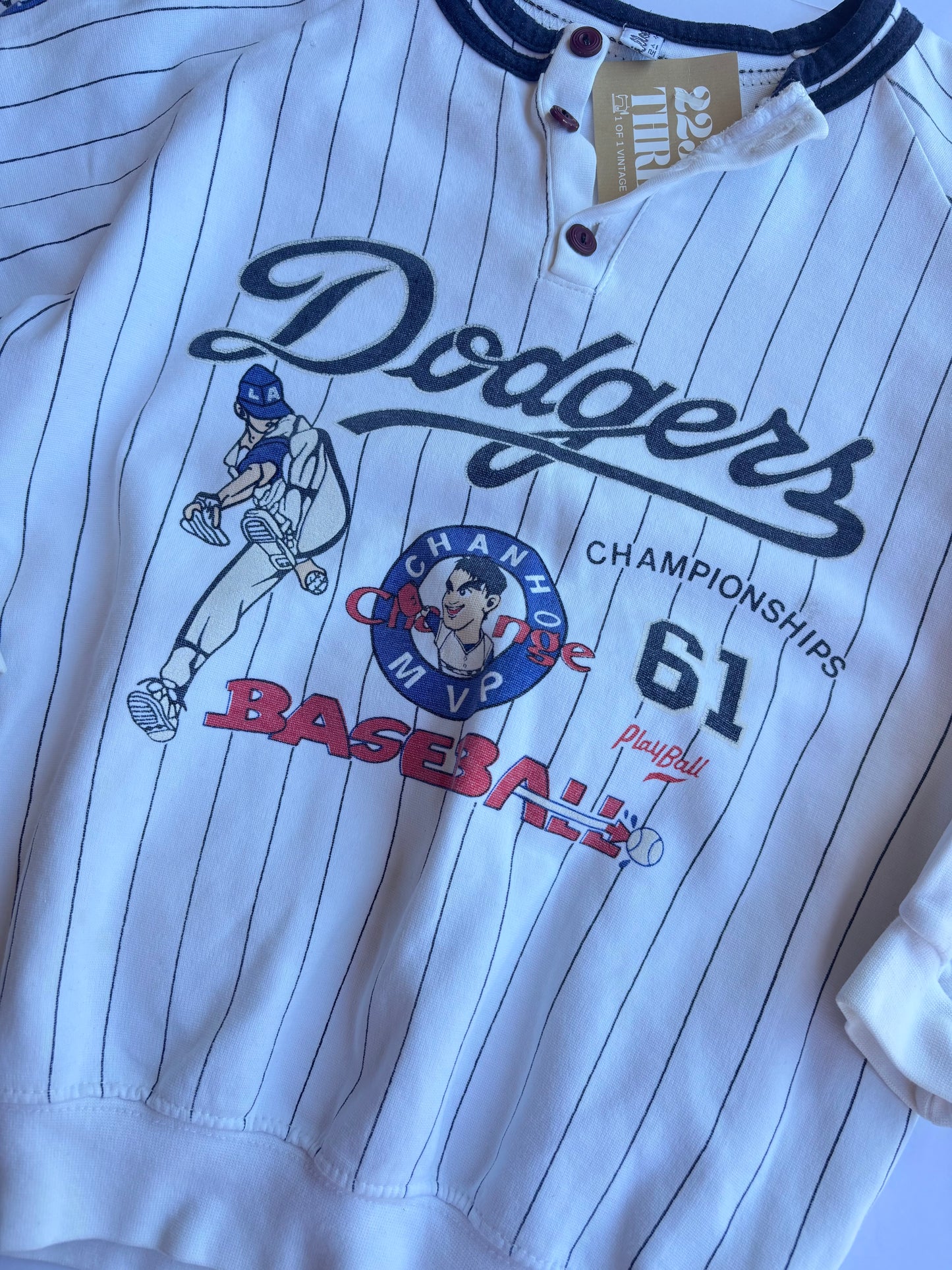 Kids Vintage Dodgers Sweatshirt (6/7T)