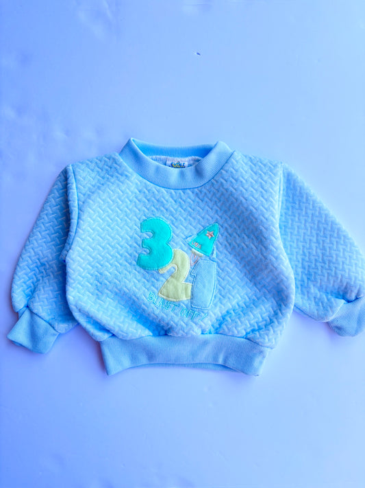 Kids Vintage Blast Off Crewneck (18mo)