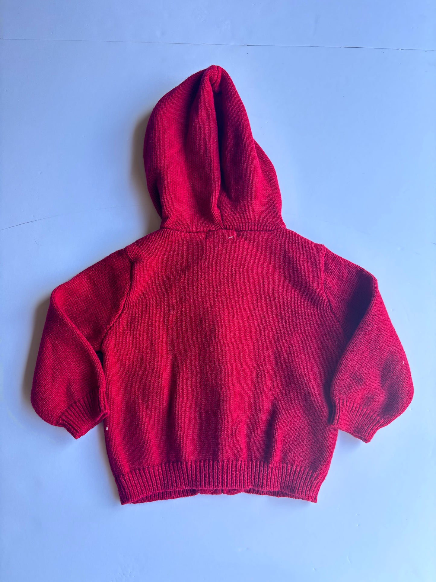 Kids Vintage Cable Knit Zip Up (6mo)