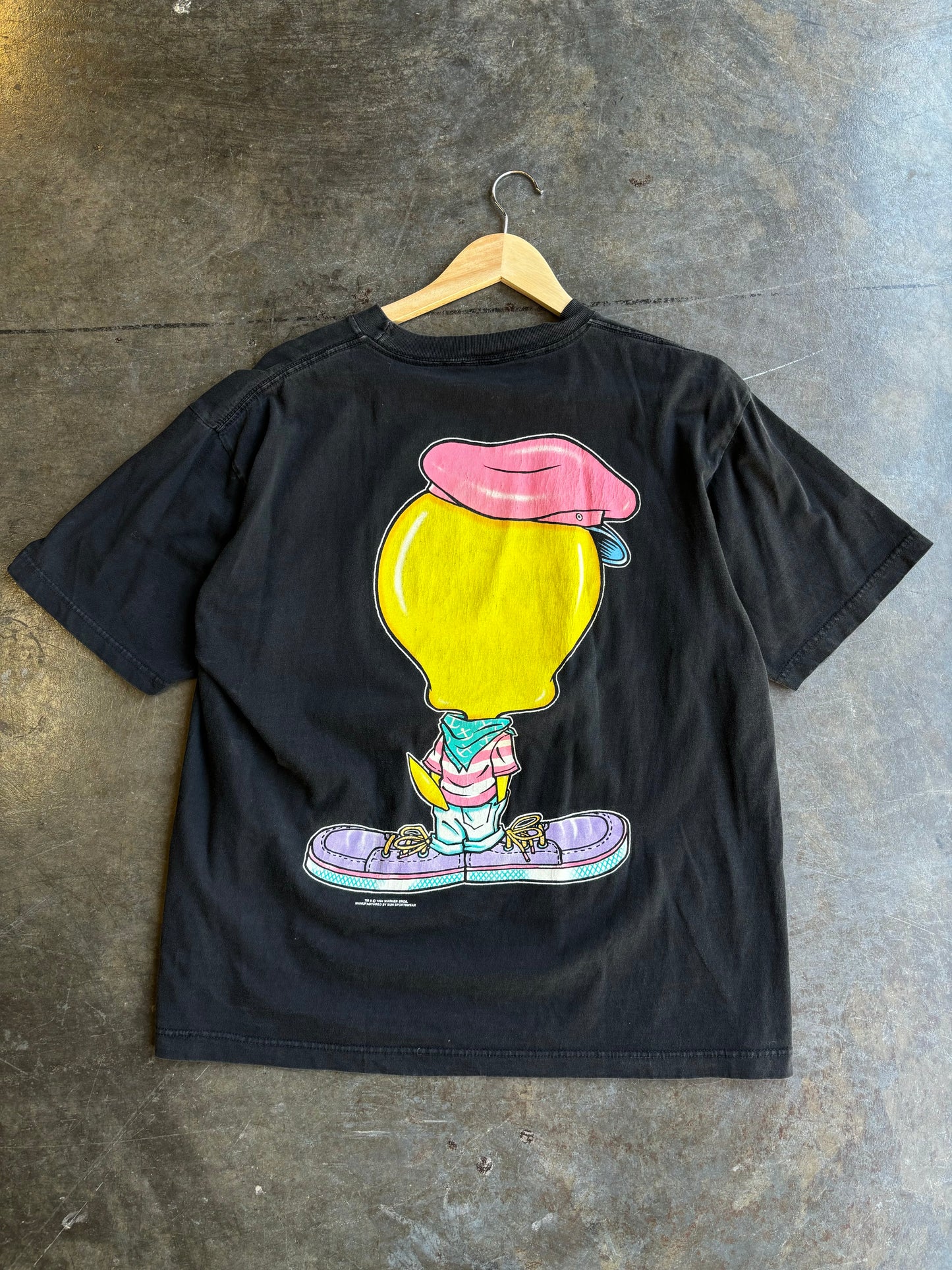 Vintage 1994 Tweety Double Sided Tee (L)