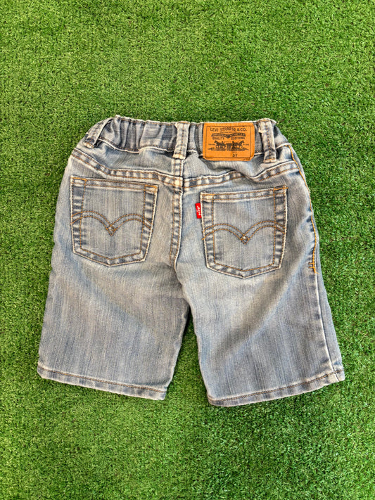Kids Levi Denim Shorts (3T)