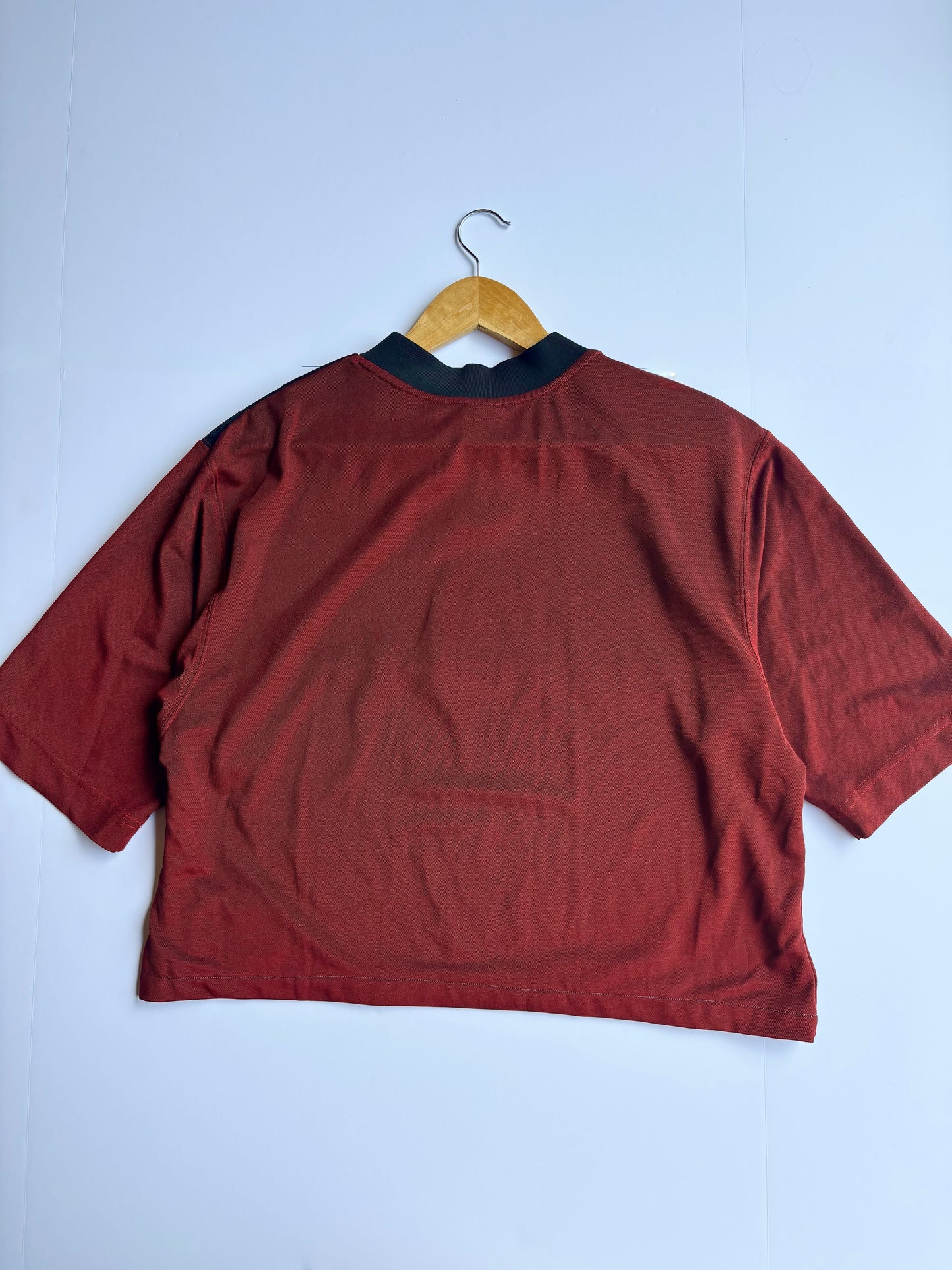 Reworked Vintage Nike Cropped Jersey (L)