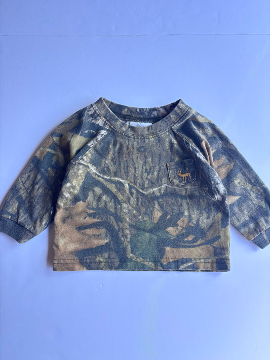 Kids Vintage Camo Long Sleeve (6-9mo)
