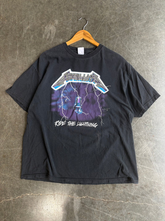 Vintage Metallica Ride the Lightning Tee (XL)