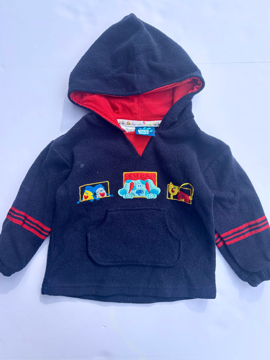 Kids Vintage 90’s Blues Clues Hoodie (3T)