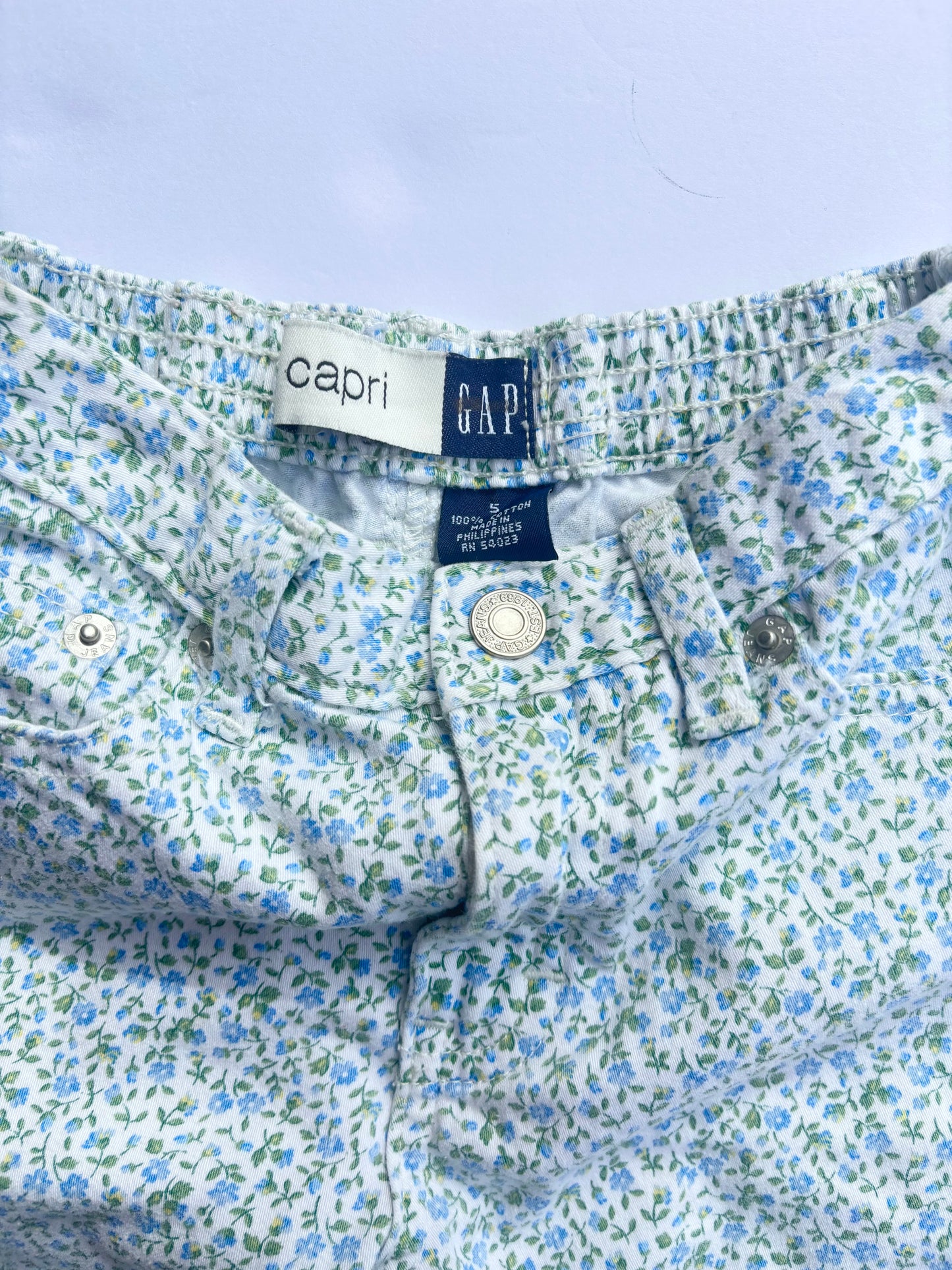 Kids Vintage GAP Floral Pants (5T)