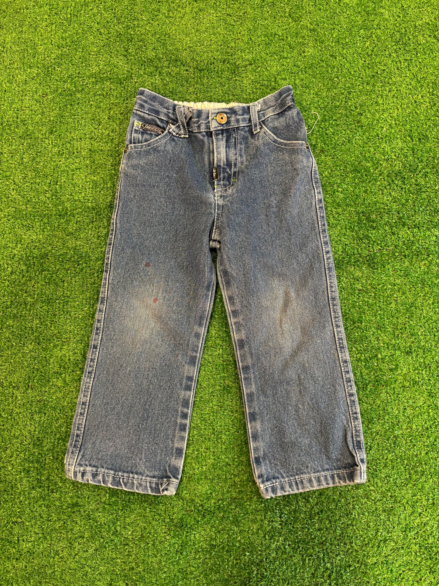 Kids Vintage Embroidered Jeans (2T)