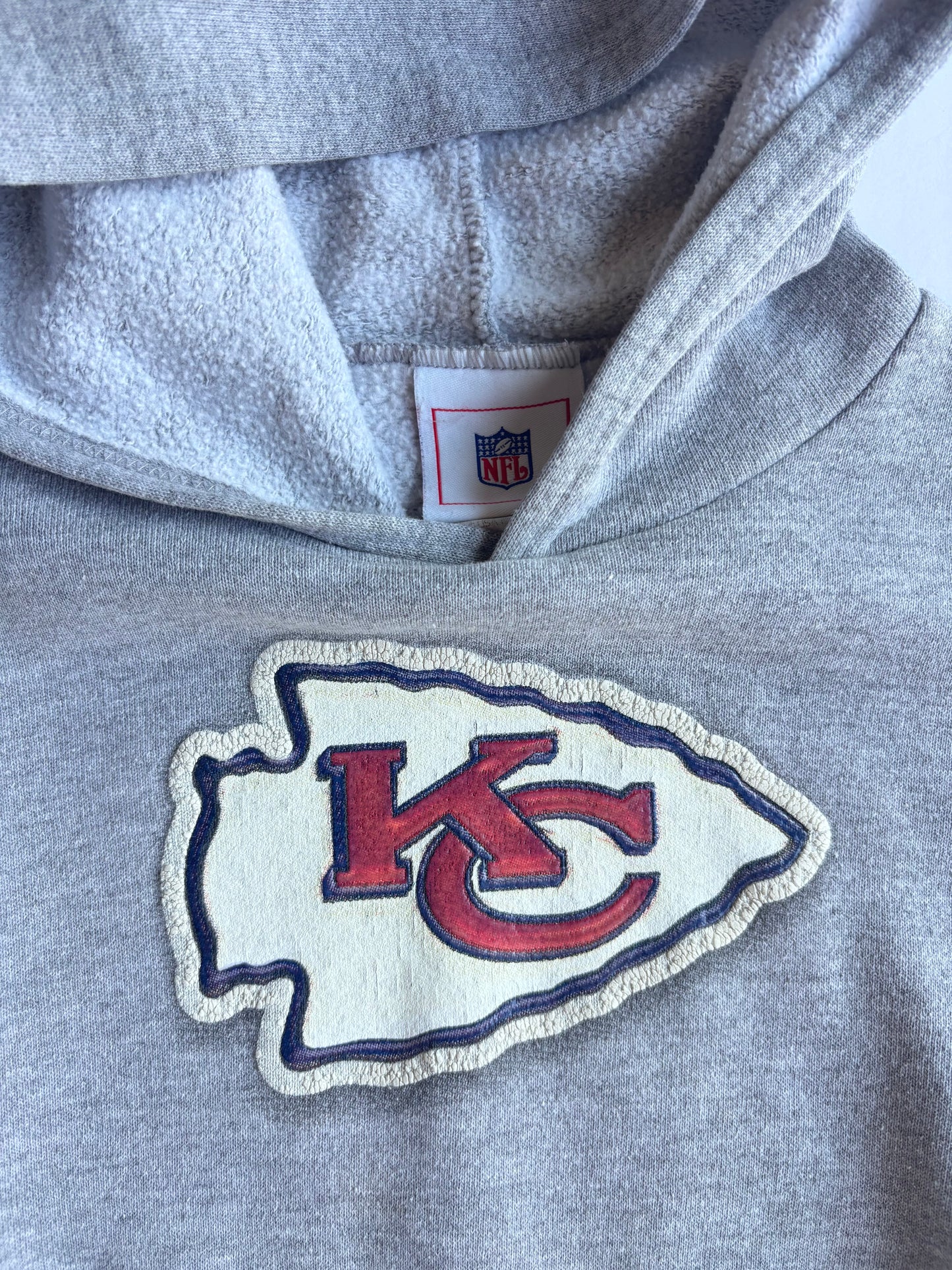 Kids Vintage KC Chiefs Hoodie (7T)