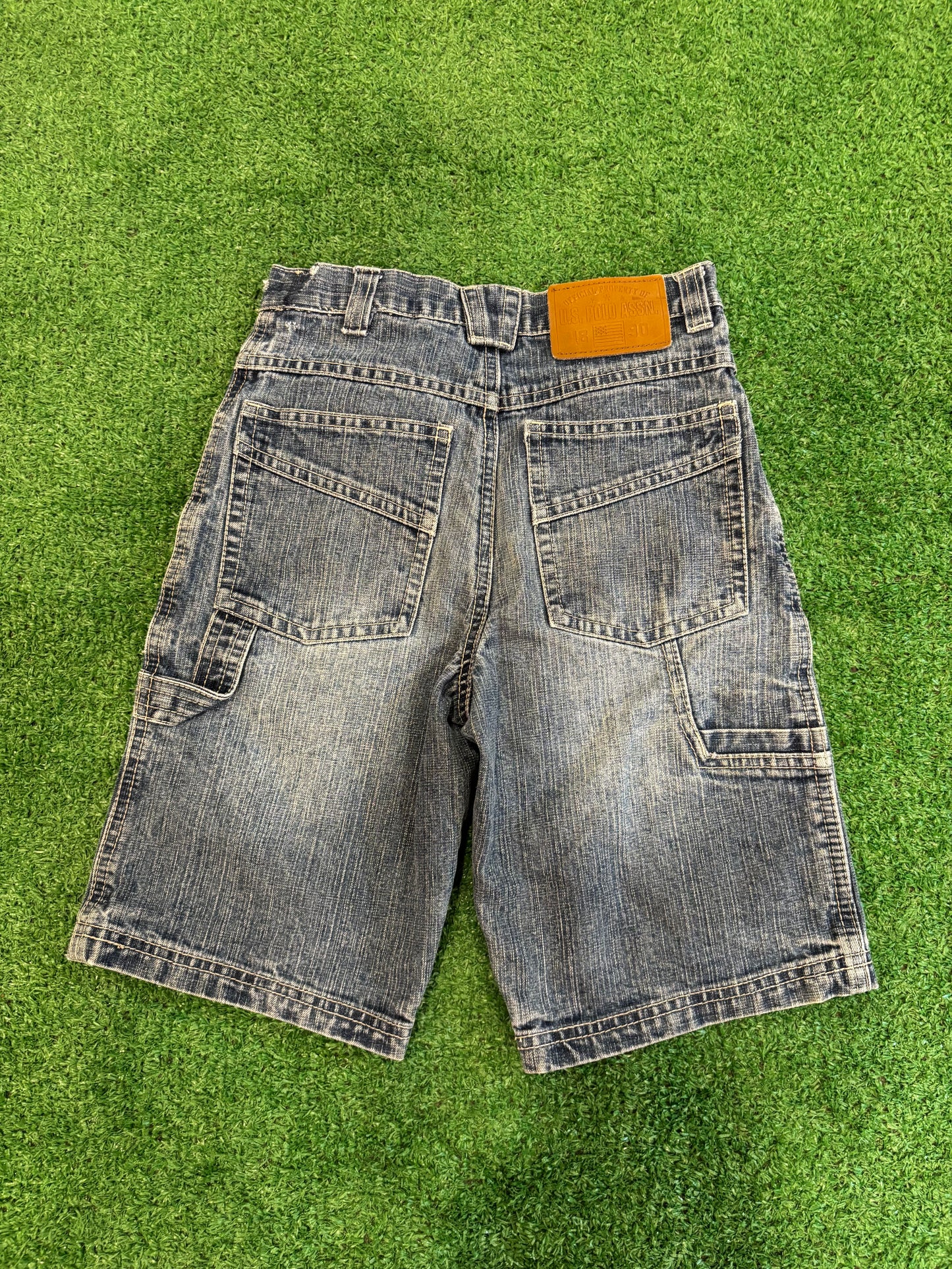 Kids Vintage Polo Patchwork Shorts (5T)