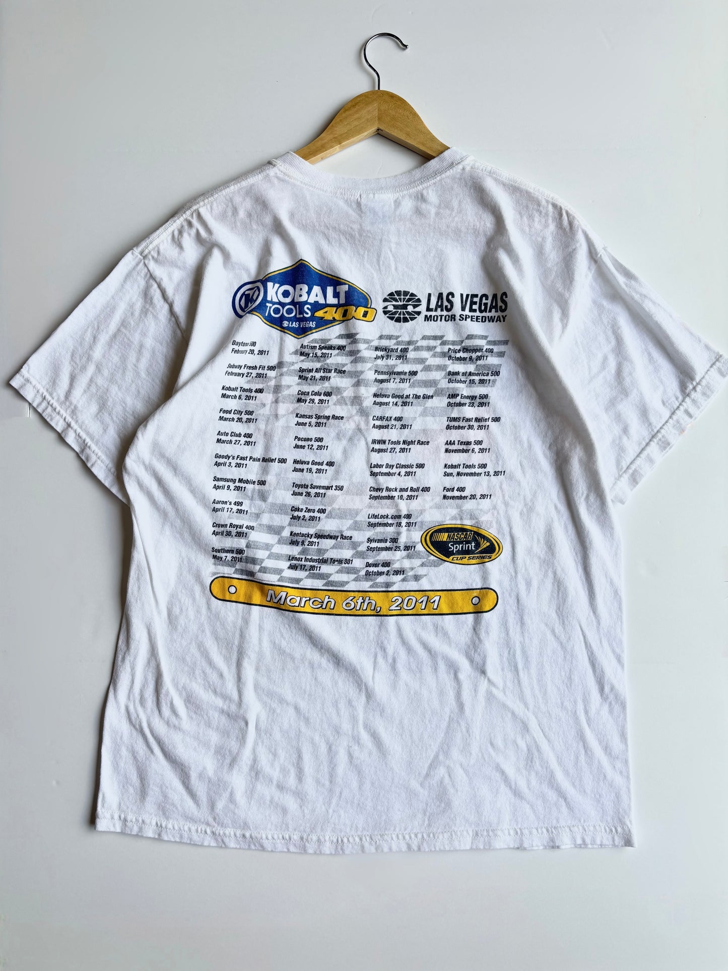 Vintage Nascar Double Side Tee (L)