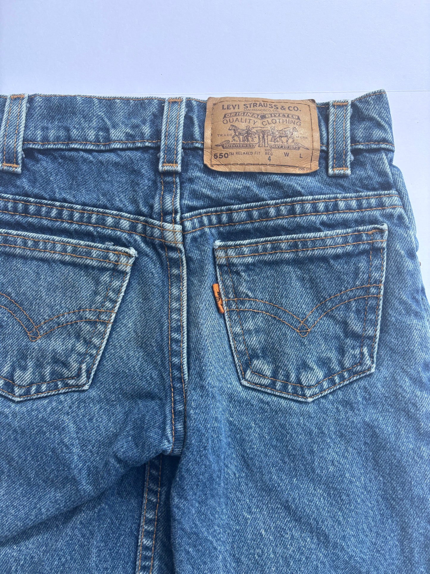 Kids Vintage Orange Tab Levi’s (4T)