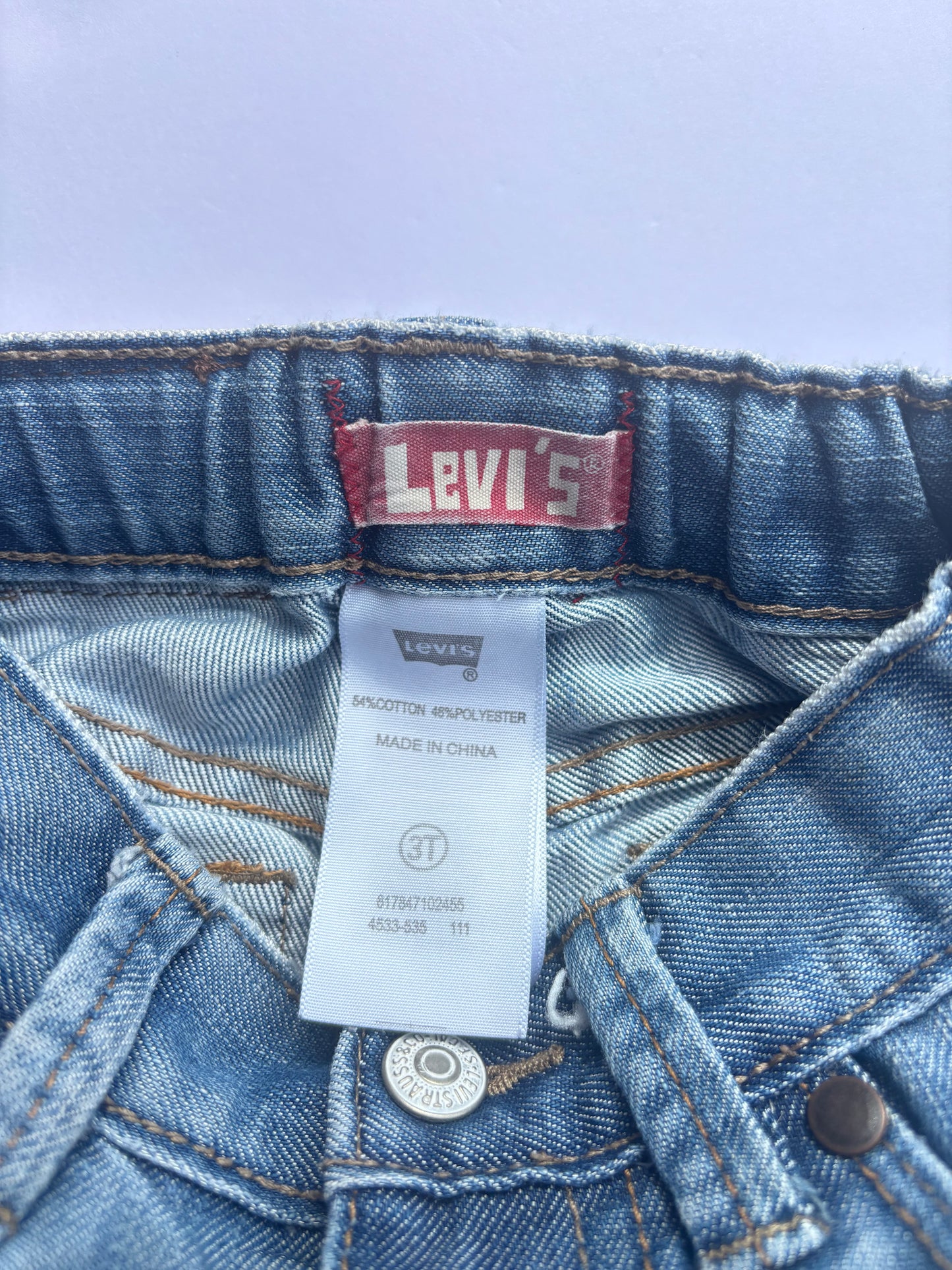 Kids Levi Denim Shorts (3T)