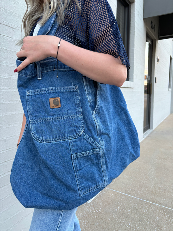 Reworked Levi Denim Tote Bag