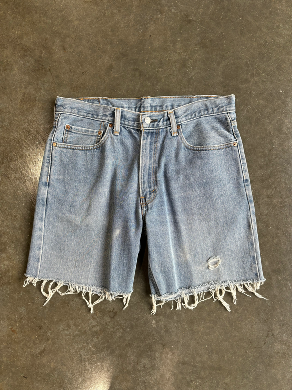 Reworked Levi 550 8-Ball Jorts (34”)