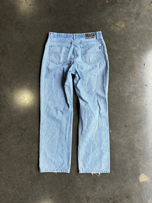 Vintage Izod Distressed Jeans (34” x 32”)