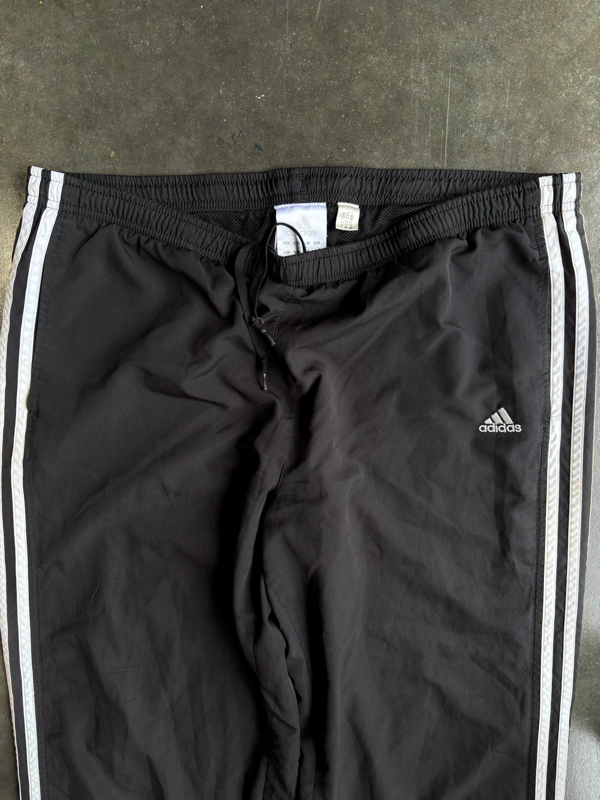 Vintage Black Adidas Track Pants (L)