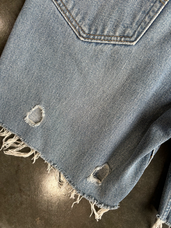 Reworked Levi 550 8-Ball Jorts (34”)